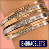 Adjustable Cuff Bracelets | Better Days Ahead (Silver)